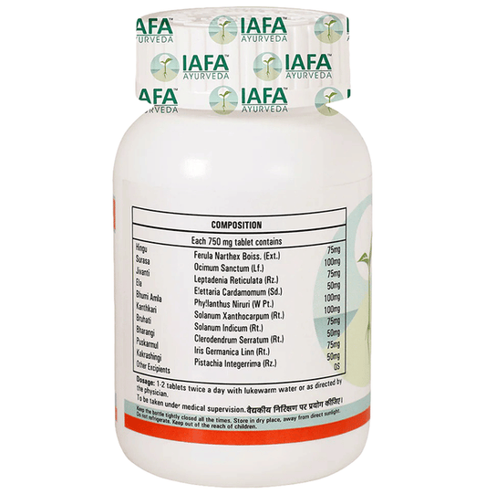 Iafa Ayuveda Prana Amrutham Gulika Tablets