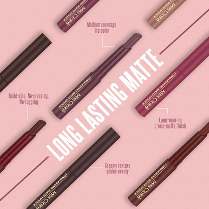 Miss Claire Long Lasting Matte Lipstick - 32 Ultra Pink