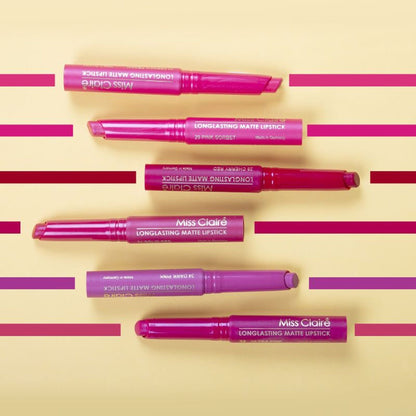 Miss Claire Long Lasting Matte Lipstick - 32 Ultra Pink