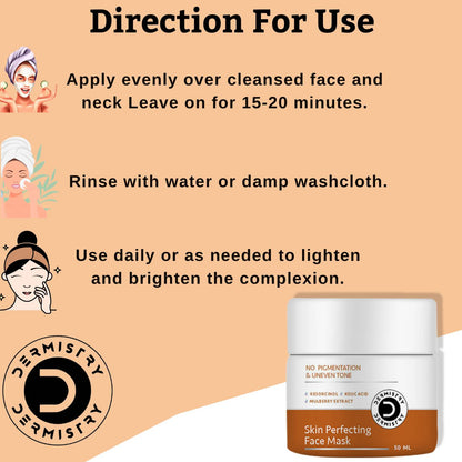 Dermistry Skin Perfecting Face Wash & Skin Perfecting Face Mask