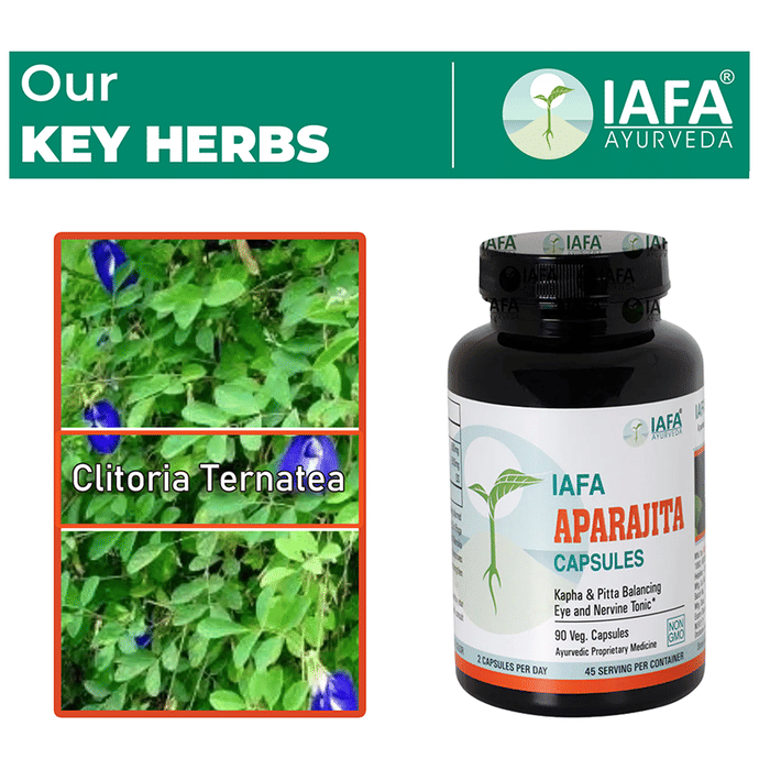 Iafa Ayuveda Aparajita Veg Capsules