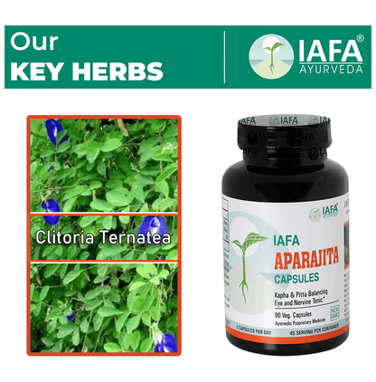 Iafa Ayuveda Aparajita Veg Capsules