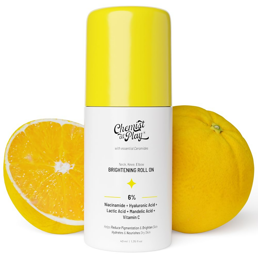 Chemist at Play Brightening Roll On And Body Wash For Glowing Skin Combo Kit