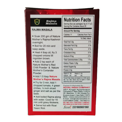 Nature Mother Rajma Masala