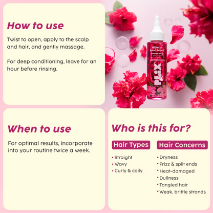 PLIX The Plant Fix Hibiscus Bond Repair Advanced Hair Oil
