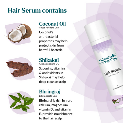 Kulsum's Kaya Kalp Hair Serum For Smoothing & Anti-Frizz