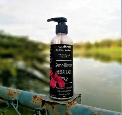 Ecoberry Senna Hibiscus Herbal Face Wash