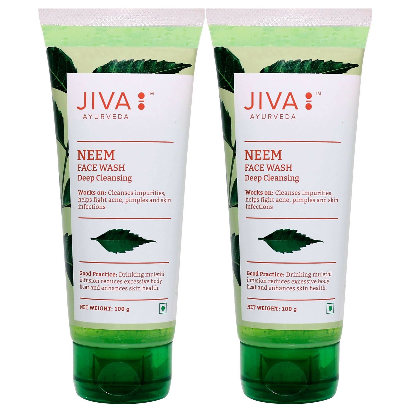 Jiva Ayurveda Neem Face wash
