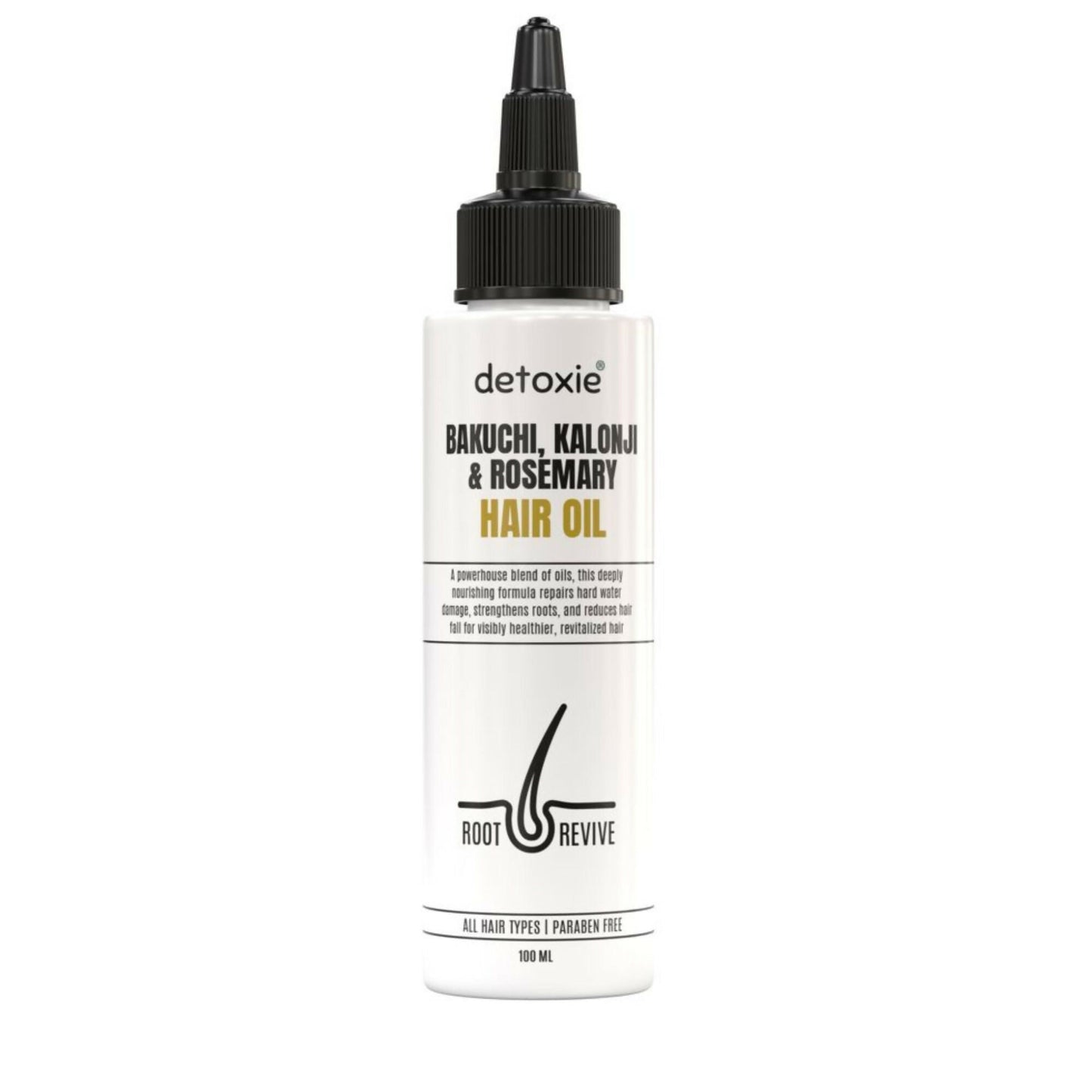 Detoxie Bakuchi Kalonji & Rosemary Hair Oil