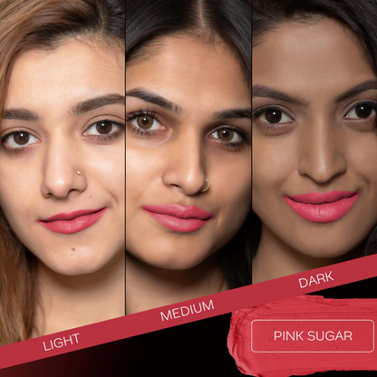 Faces Canada Weightless Matte Finish Lipstick - Pink Sugar 04