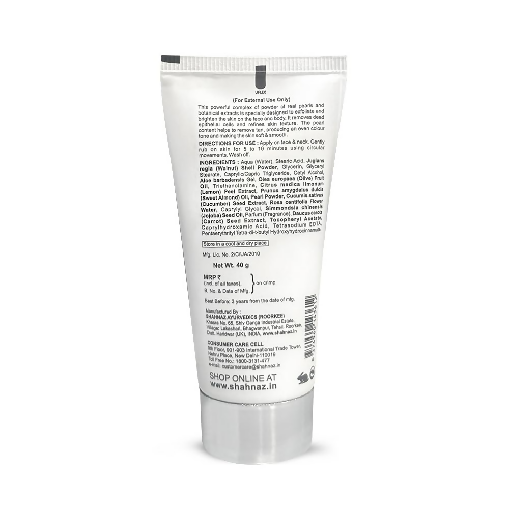 Shahnaz Husain Pearl Scrub Plus (Natural Exfoliating Scrub)