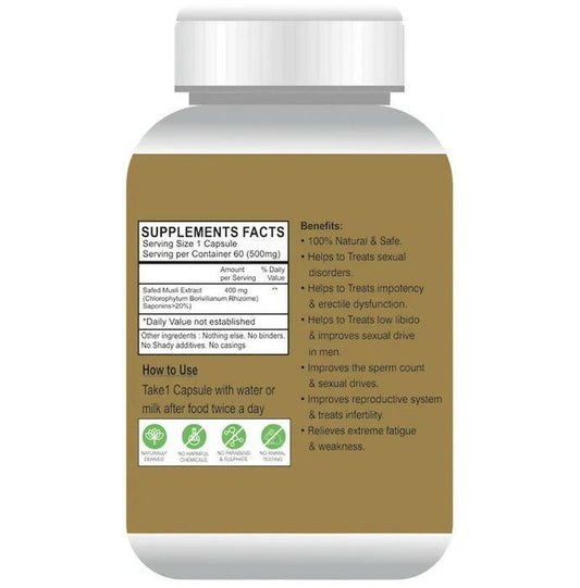 Globyherbs Safed Musli Capsules