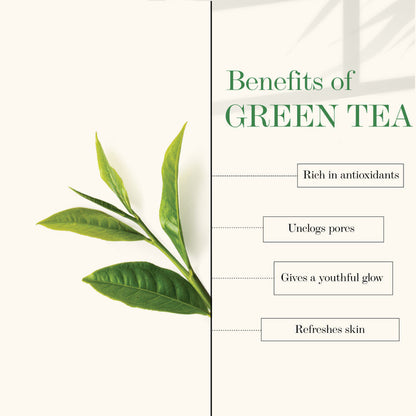 Good Vibes Green Tea Purifying Face Scrub