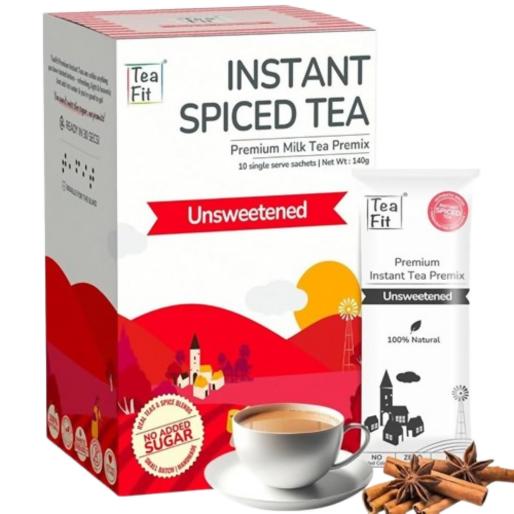 TeaFit Premium NO SUGAR Instant Masala Tea Premix