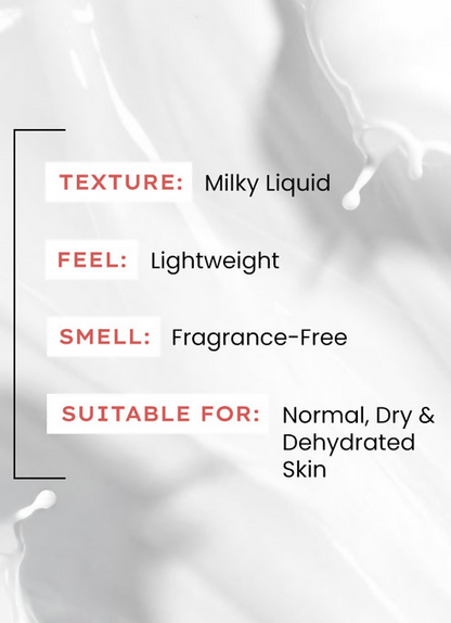 Hyphen By Kriti Sanon 7% Ceramides-Nmf Milky Toner Essence With 5% Glass Skin Blend Of Rice Water Snow Mushroom & Oatmeal