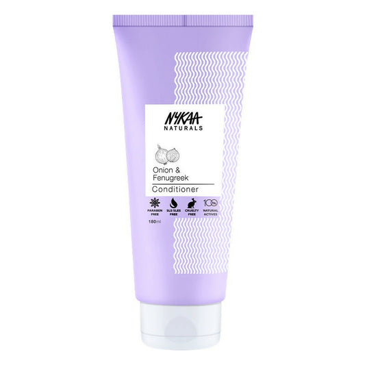 Nykaa Naturals Anti-Hair Fall -Free Conditioner With Onion & Fenugreek - Limited Time Offer
