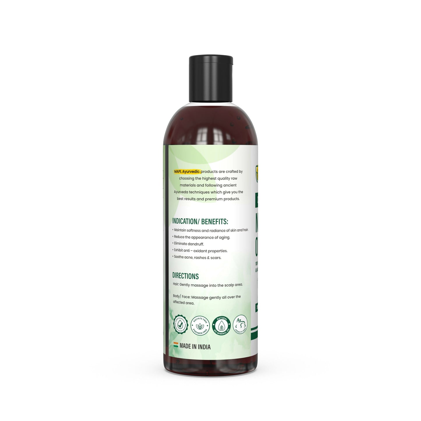MAPL Neem Seed Oil Cold Pressed 100% Pure