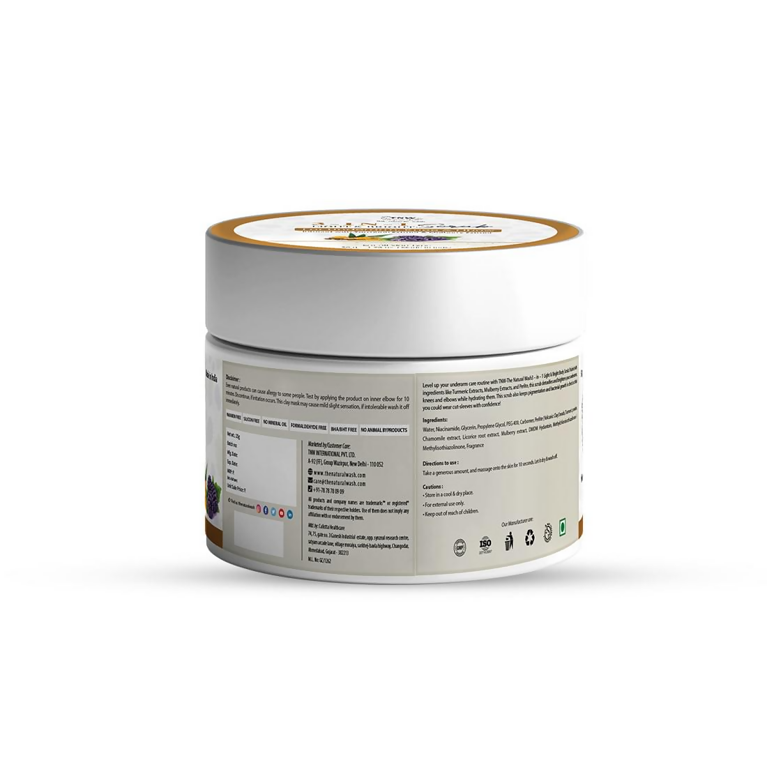 The Natural Wash Brightening Body Scrub