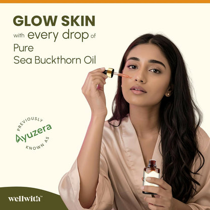 Wellwith Sea Buckthorn Berry Oil Face & Hair Serum
