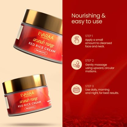 Evaraa Essential Red Rice Cream