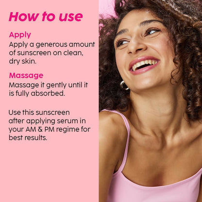 PLIX The Plant Fix SPF 50+ Guava Glow Sunscreen & 10% Vitamin C Guava Face Serum