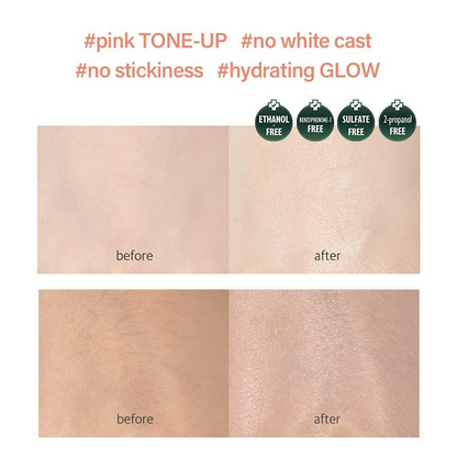 d'Alba Piedmont Italian White Truffle Waterfull Tone-Up Sunscreen Vegan Skincare Tinted Moisturizer With Spf 50+ Pa+++