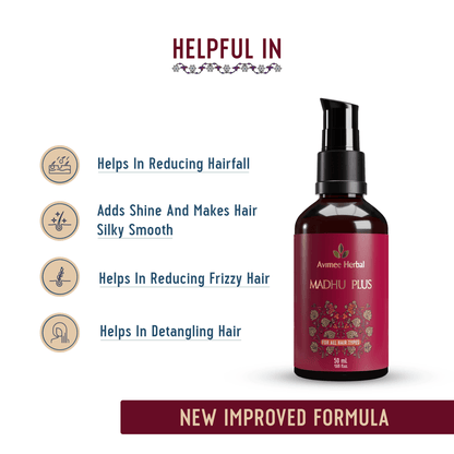 Avimee Herbal Anti Hair Fall Kit - Controls Hair Fall and Nourishes Hair Root, With Rosemary, Amla, Methi & Bhringraj