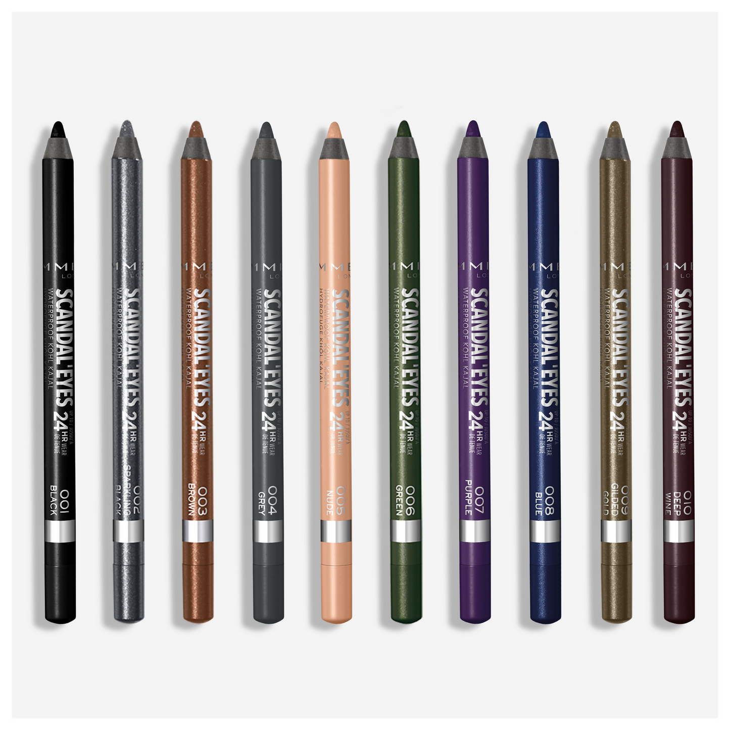 Rimmel London Scandaleyes Waterproof Kohl Kajal Liner - Black