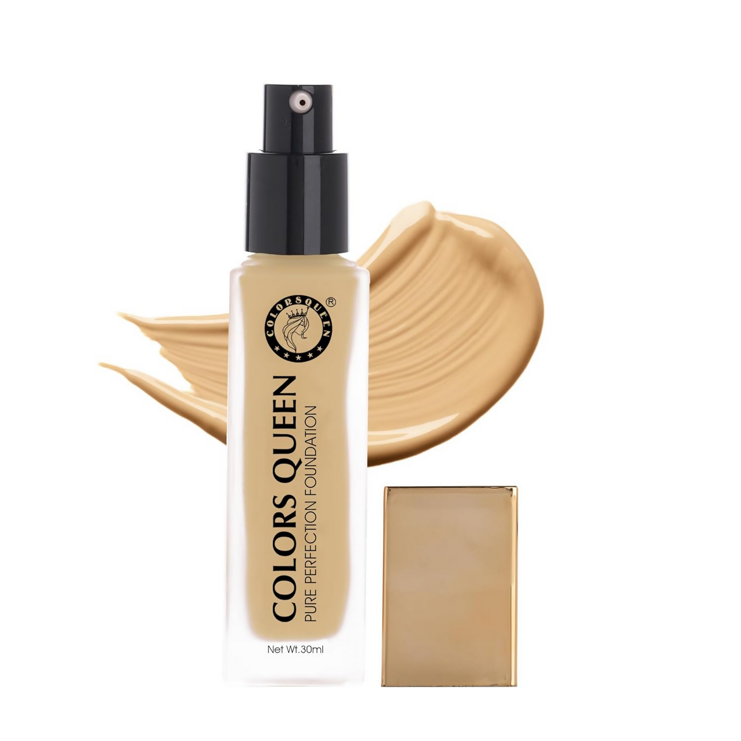 Colors Queen Pure Perfection Foundation – 04 Natural Nude