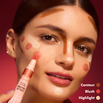 e.l.f. Cosmetics Halo Glow Blush Beauty Wand - Rosé You Slay