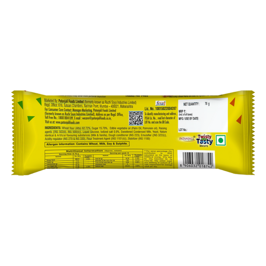 Patanjali Twisty Tasty Biscuits