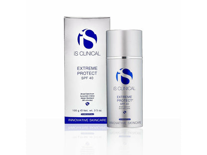 IS Clinical Extreme Protect SPF 40 skincare product on a white background