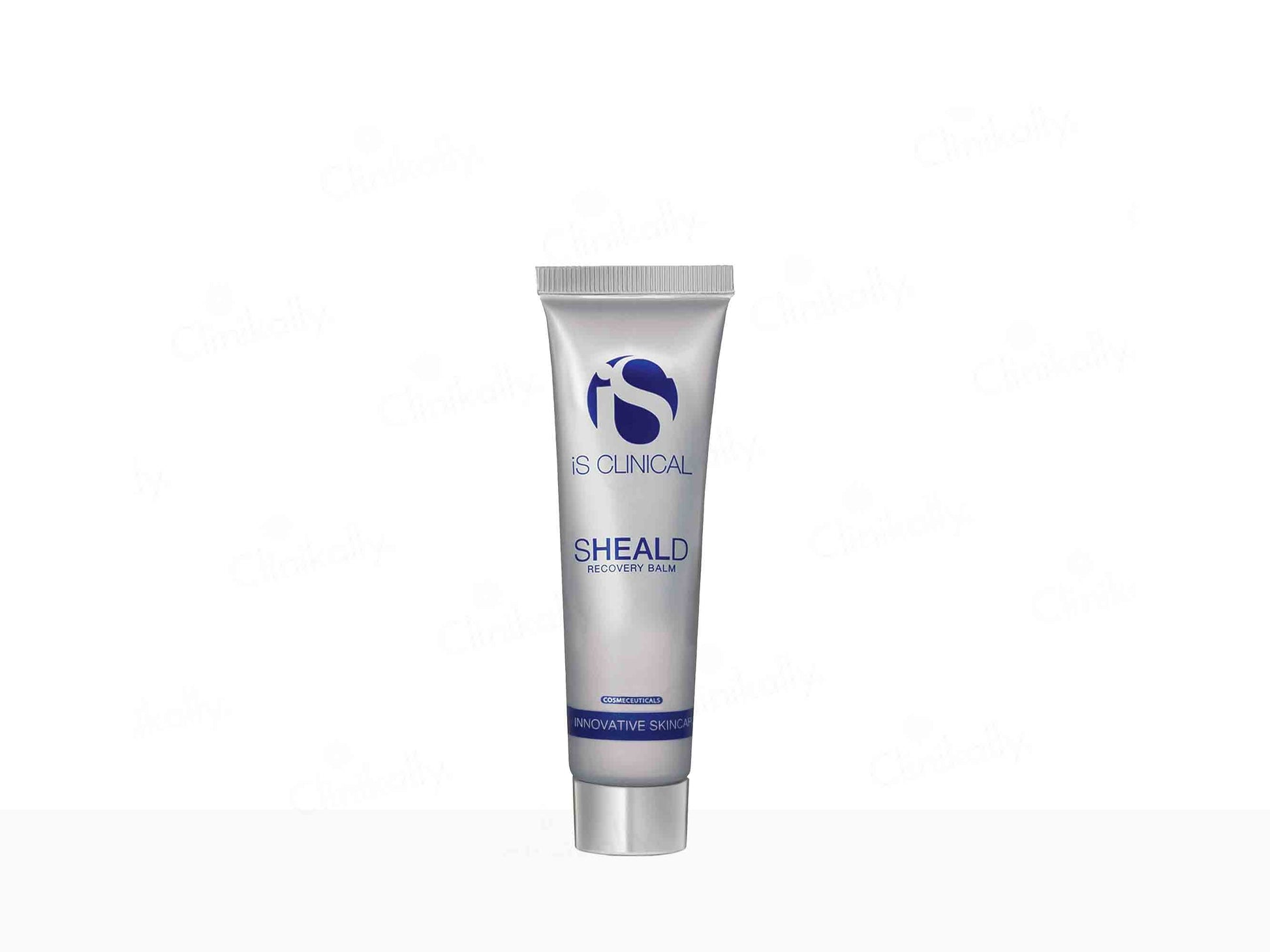 Tube of 'iS Clinical' sheald on a white background