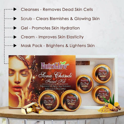 NutriGlow Sona Chandi Facial Kit