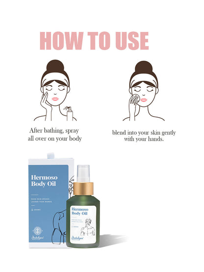Indulgeo Essentials Hermoso Body Oil For Men