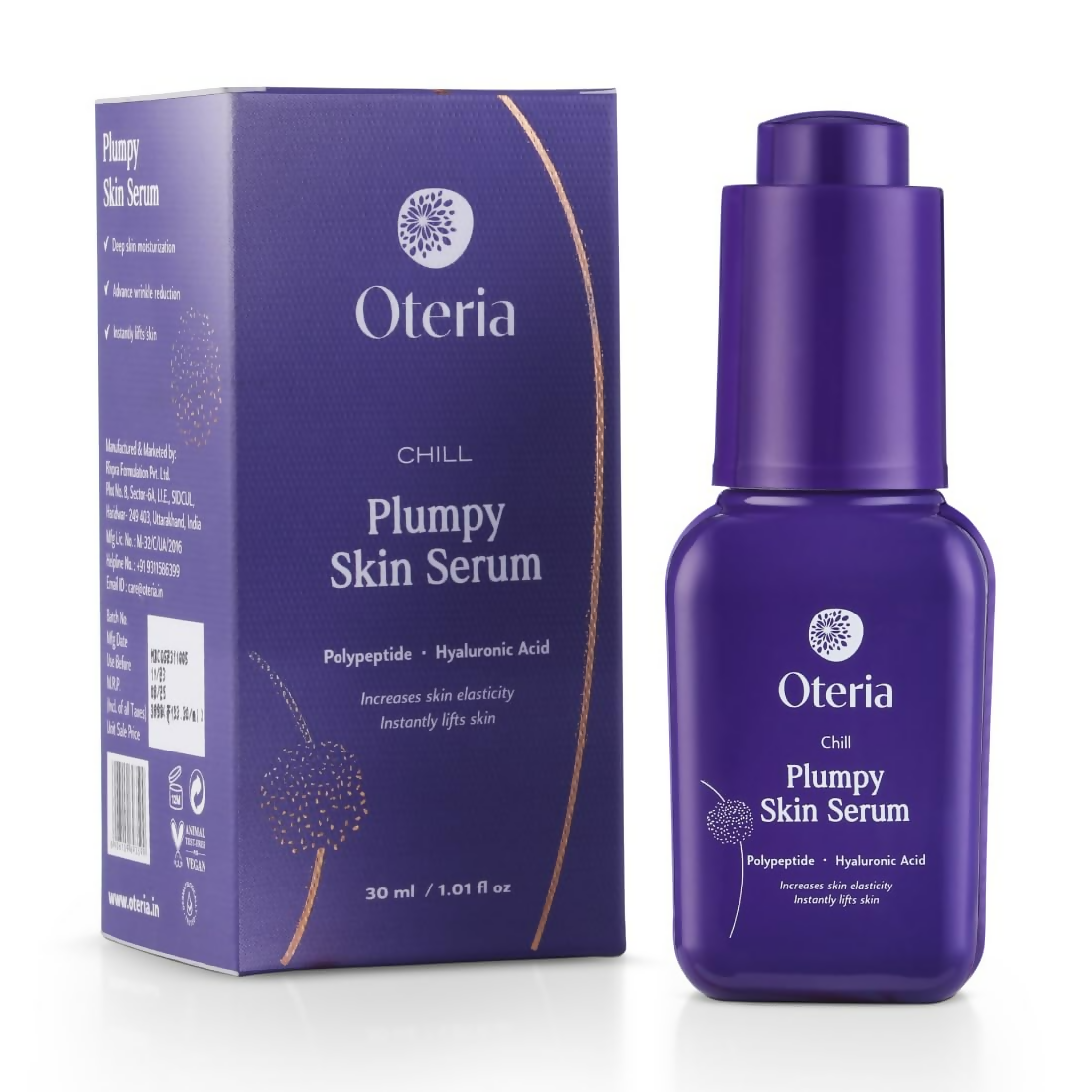 Oteria Luxury Plumpy Skin Glow Serum For Pigmentation Removal Serum