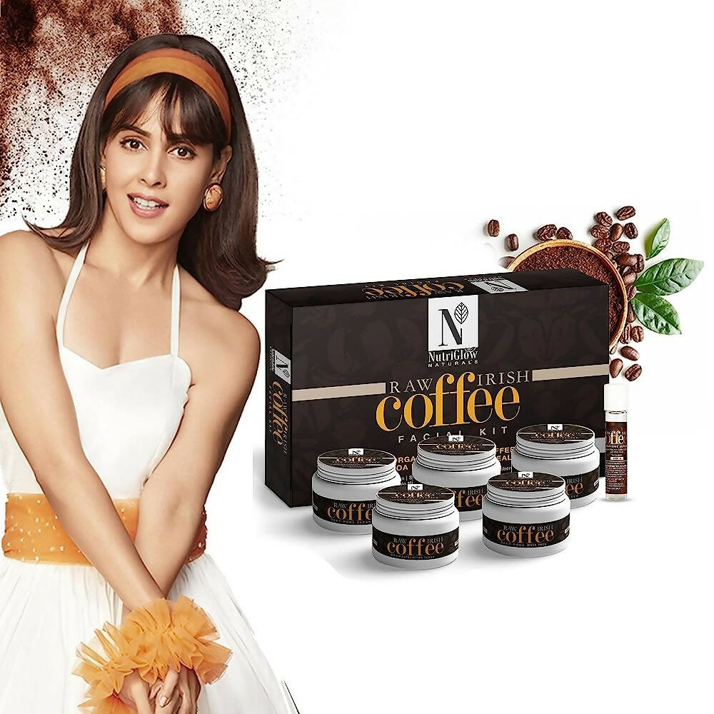 NutriGlow Natural’s Raw Irish Coffee Facial Kit