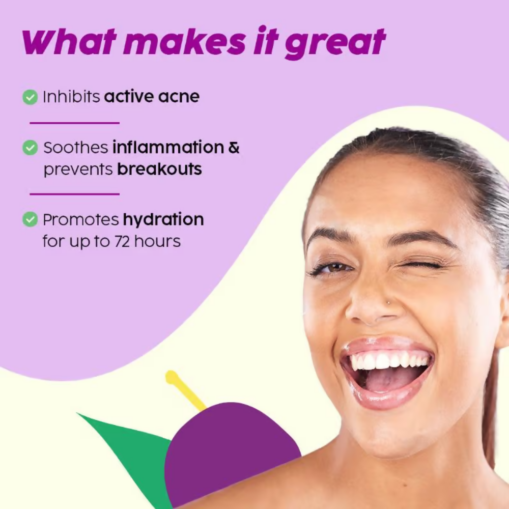 PLIX The Plant Fix Jamun Active Acne Regime With 2% Salicylic Acid Serum & Moisturizer