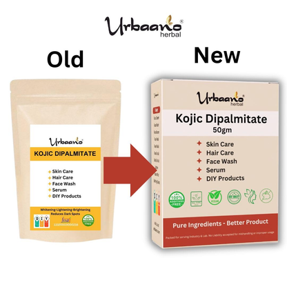 Urbaano Herbal Pure Kojic Acid Dipalmitate Powder for Skin Serum, Cream