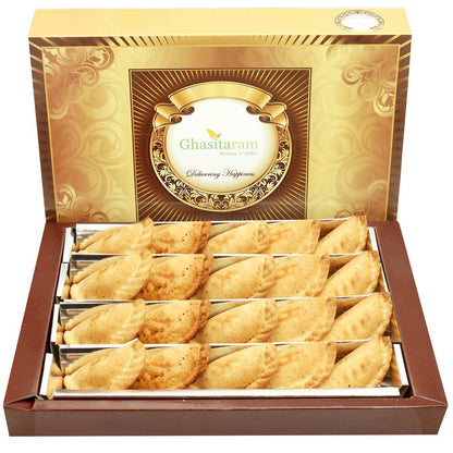 Ghasitaram Holi Sweets - Air Fried/ No Oil Diet Gujiyas
