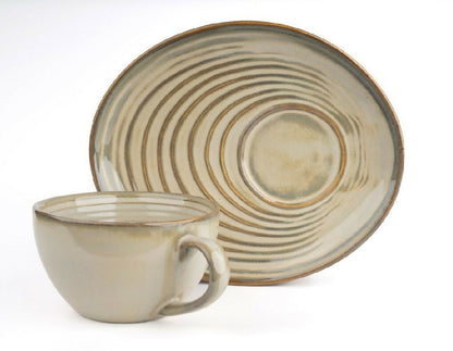 Simply Soho Linen Ripple Snack Set of 2