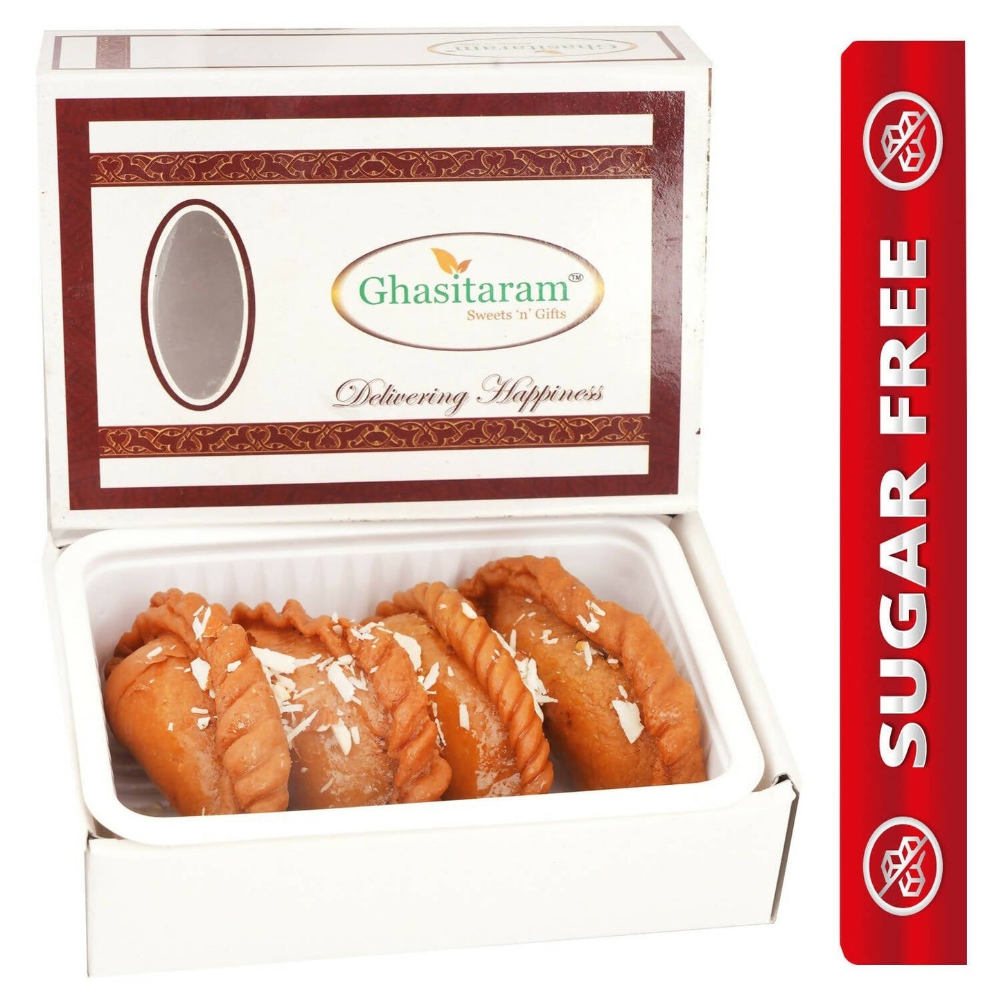 Ghasitaram Sugarfree Healthy Wheat Gujiya Box