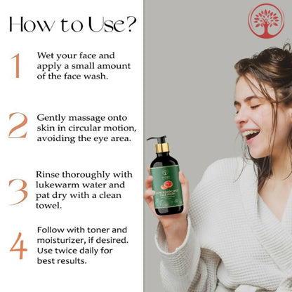 Ivory Natural Acne & Dark Spot Face Wash For Moisturize, Replenish, And Promote Skin Clarity