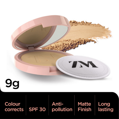 Zayn & Myza Pollution Defense CC with SPF 30 Compact Classic Ivory
