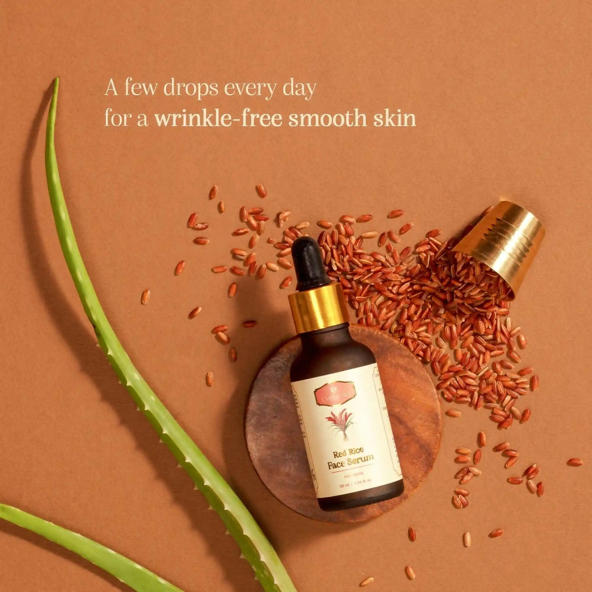 Chengavi Red Rice Face Serum