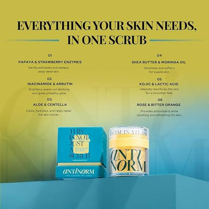 Antinorm Facial in a Flash Enzyme Scrub