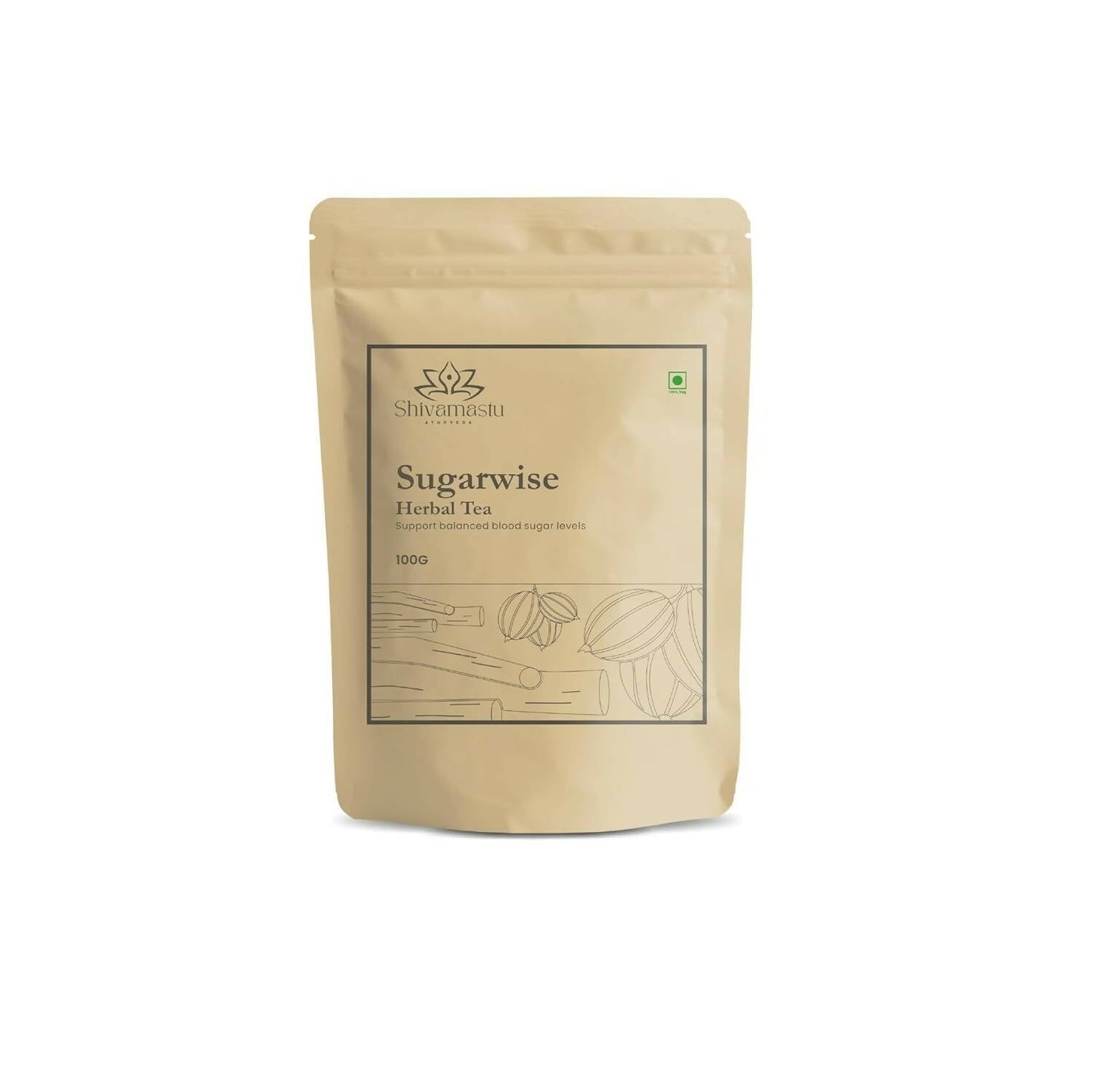 Shivamastu Ayurveda Sugarwise Herbal Tea - Limited Time Offer