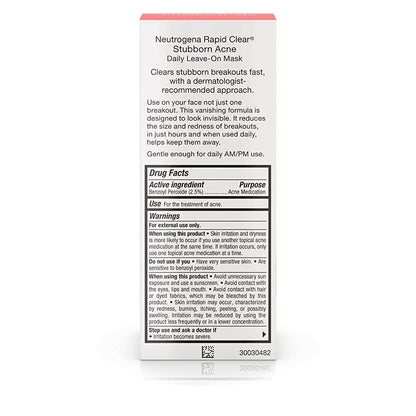 Neutrogena Rapid Clear Stubborn Acne Daily Leave On Mask