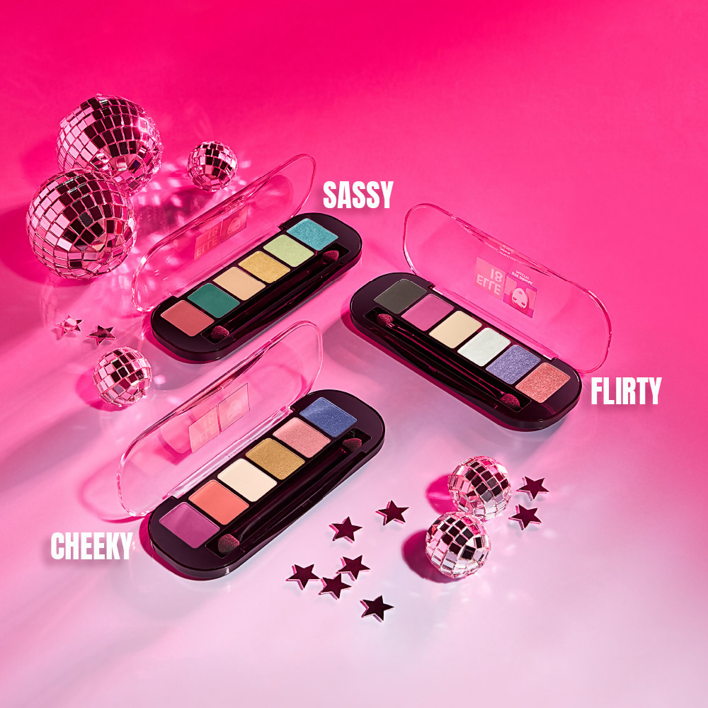Elle 18 Eye Drama Palette - 01 Sassy