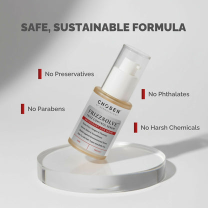 Chosen FrizzsolveFrizz Control Serum – Advanced Anti-Frizz Hair Serum With Astaxanthin